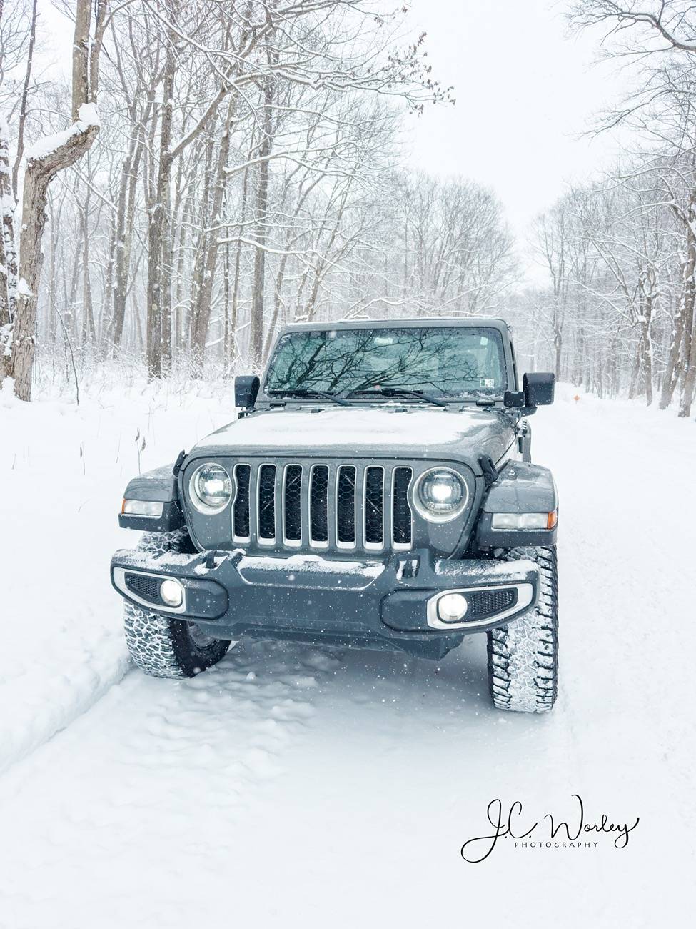 Jeep Gladiator Best Halo LED headlight options IMG_3095