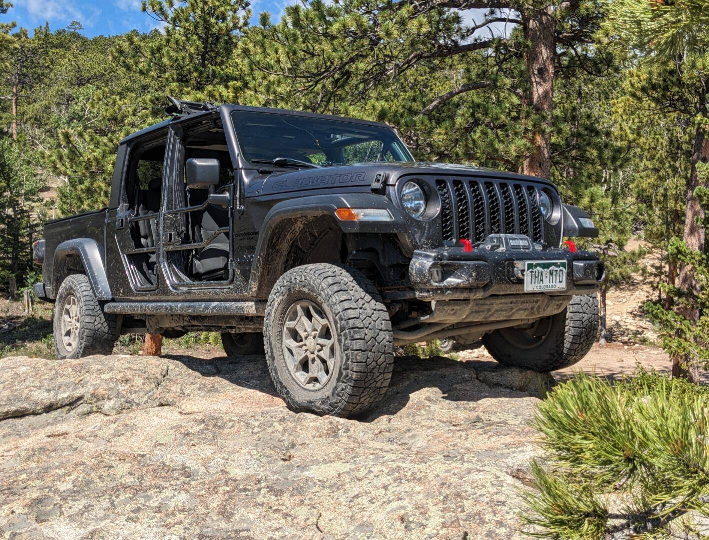 Jeep Gladiator Pics with tube doors -- post yours Screenshot_20250508-194319