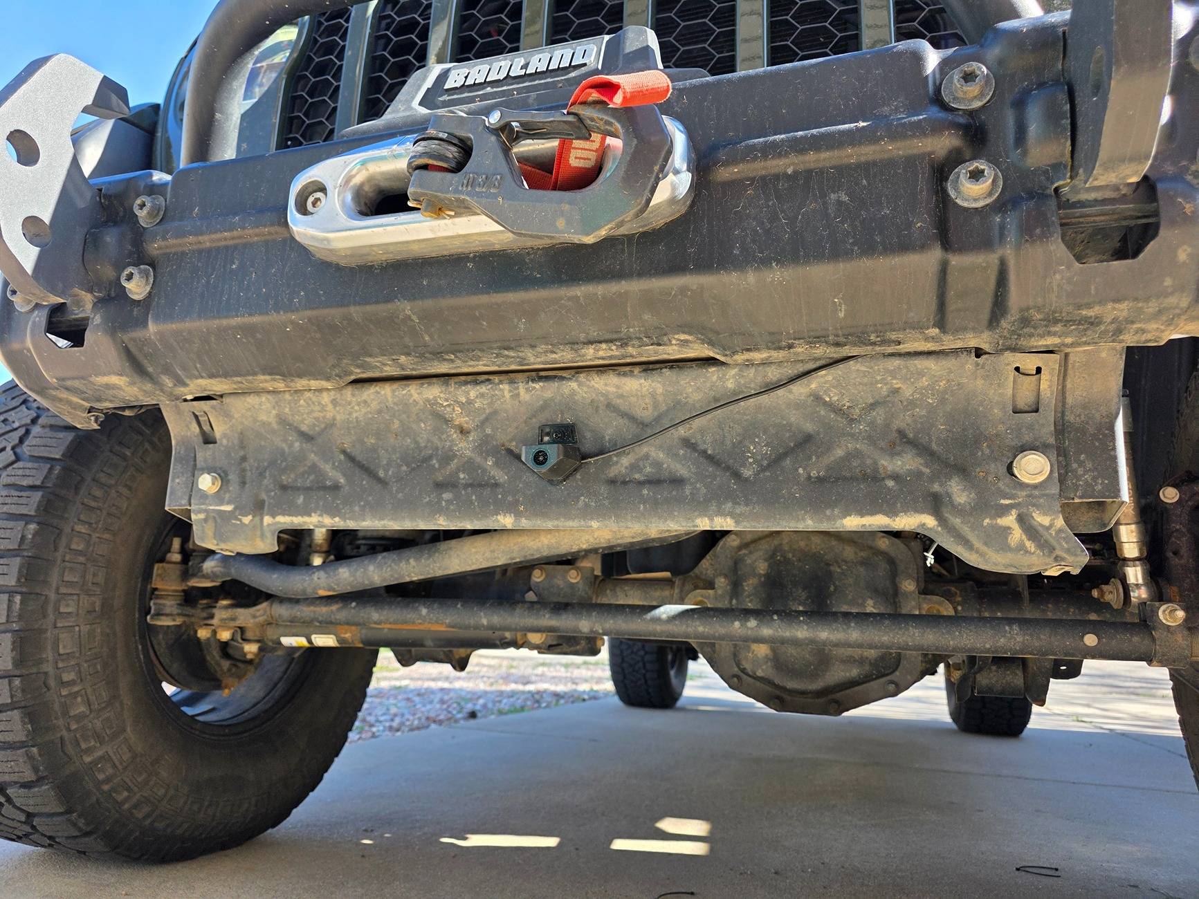 Jeep Gladiator Wolfbox G900 TriPro install & review with pictures. 20250502_170842