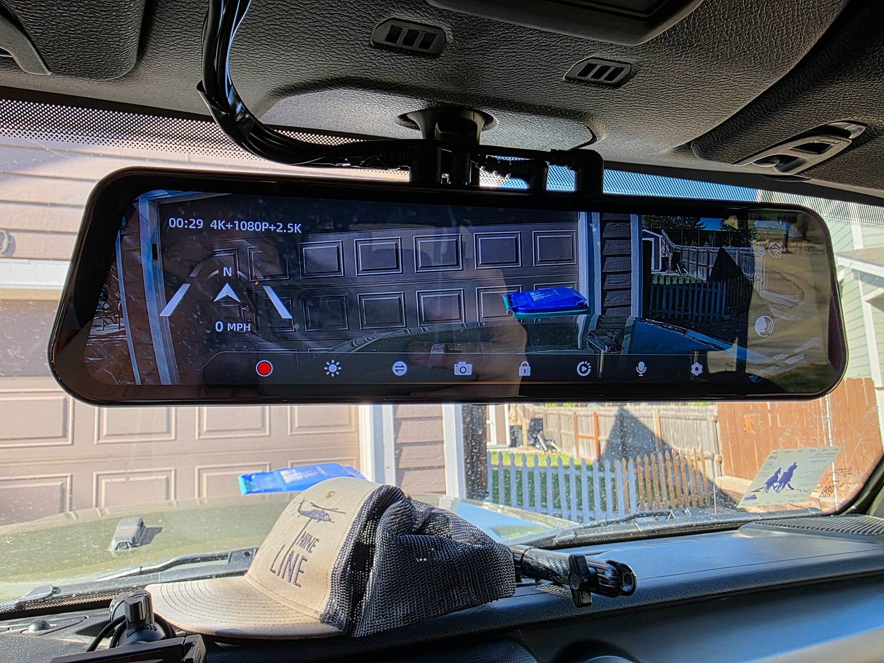 Jeep Gladiator Wolfbox G900 TriPro install & review with pictures. 20250502_170918