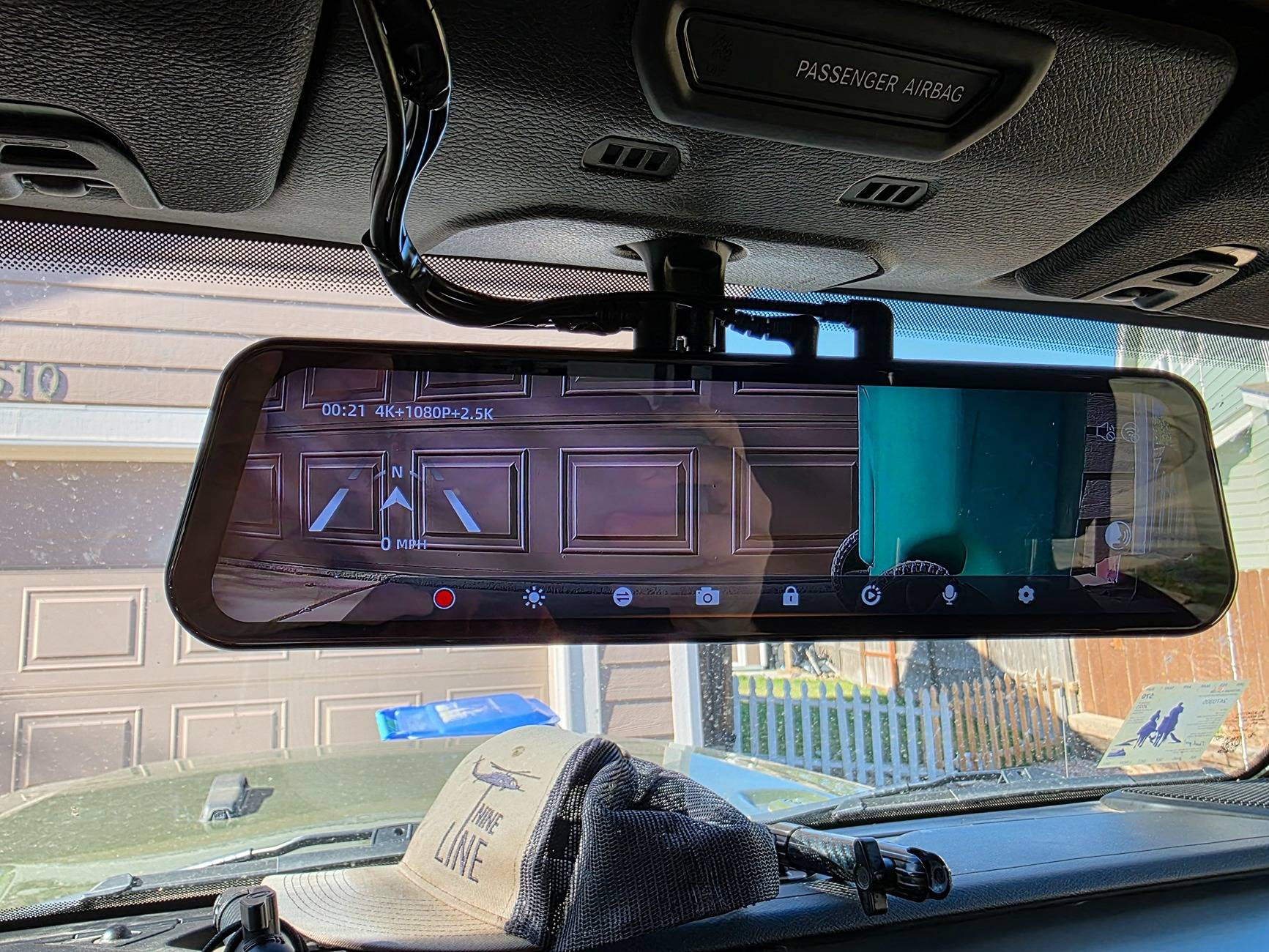 Jeep Gladiator Wolfbox G900 TriPro install & review with pictures. 20250502_170910