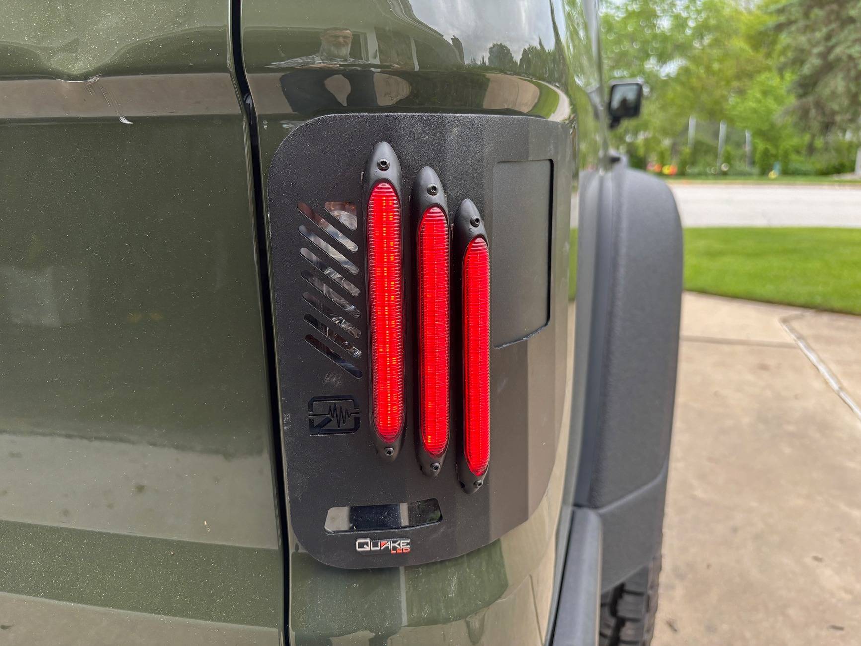 Jeep Gladiator !!!NEW Product!!! Quake Led FLUSH Taillights are live! Featuring B.A.S.S. Technology - QMT1538 011 tight fit