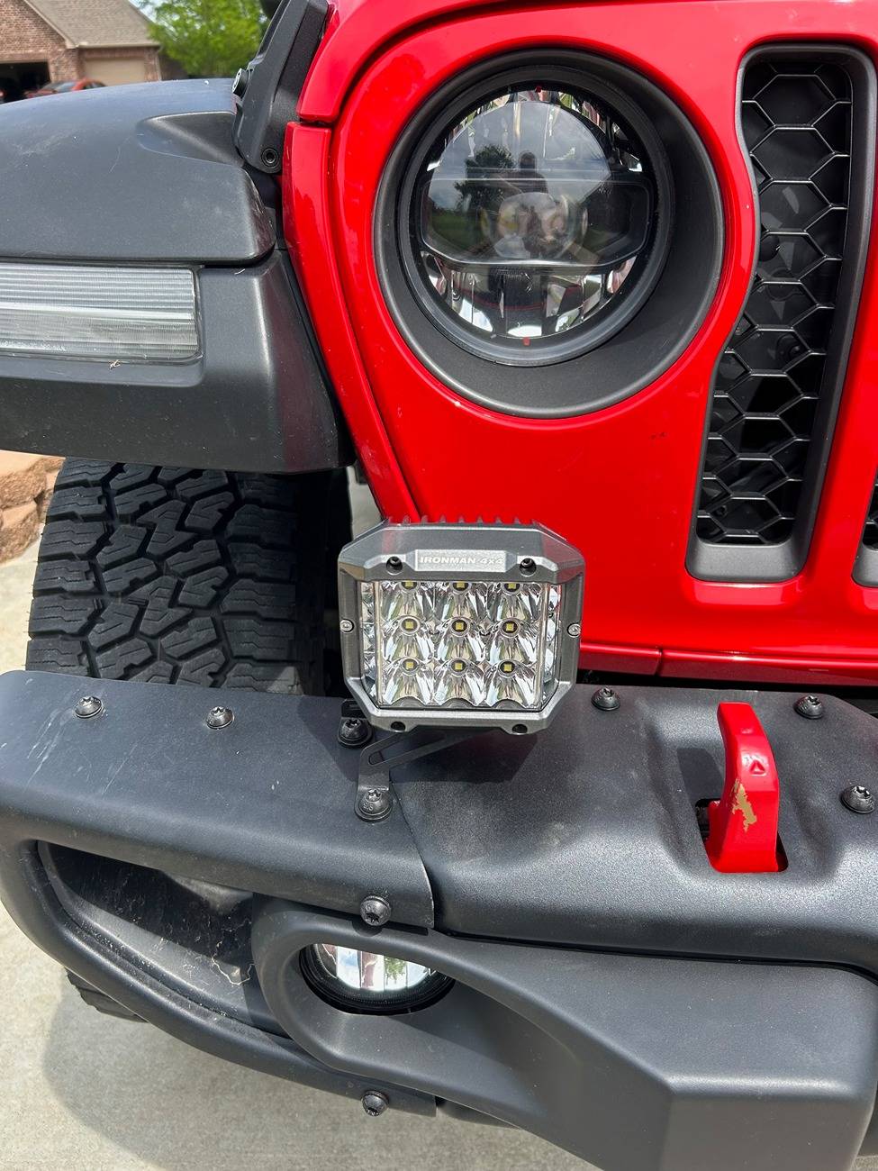 Jeep Gladiator The Red Rubi Build Journey Begins Ironman Light 1