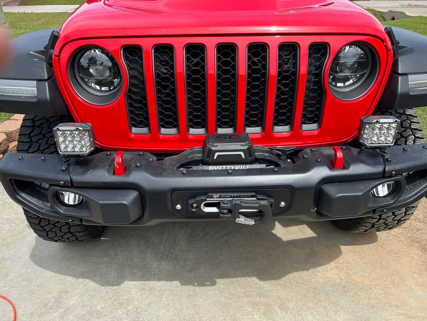 Jeep Gladiator The Red Rubi Build Journey Begins Front