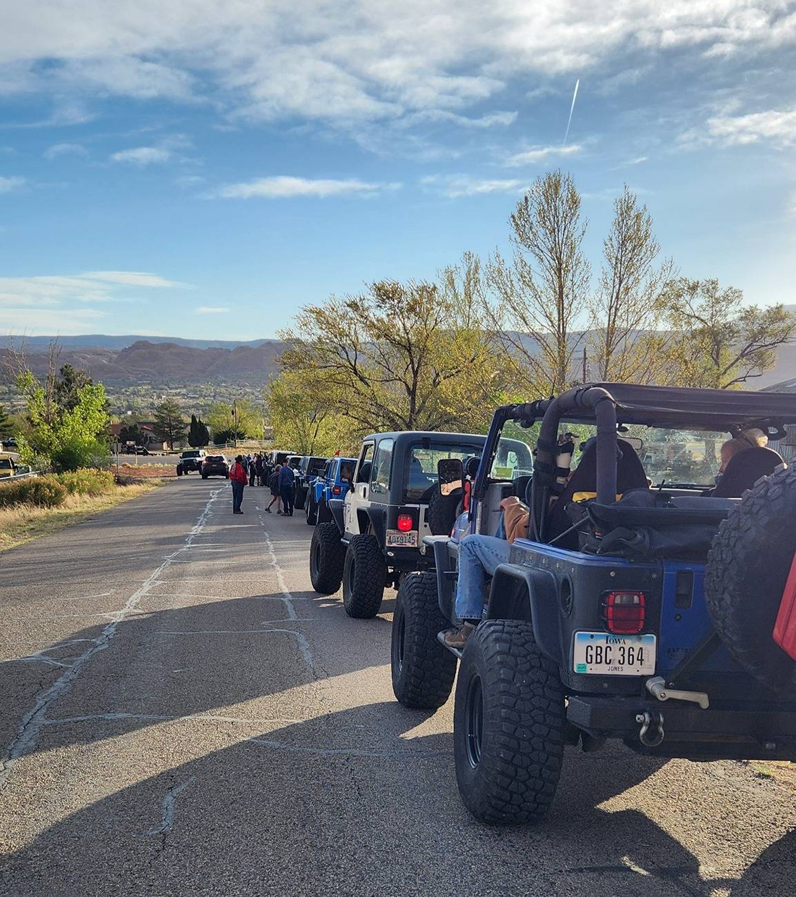 Jeep Gladiator Easter Jeep Safari 2025 Day #1 Hotel Rock 20250412_075203