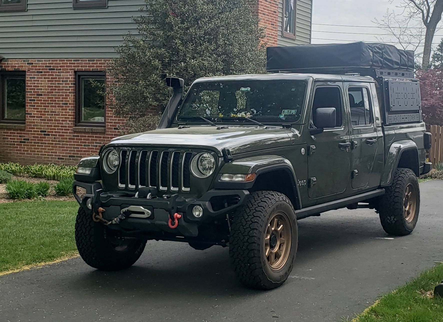 Jeep Gladiator Lets see all those Gladiators with lifts and bigger tires! 20250425_155948