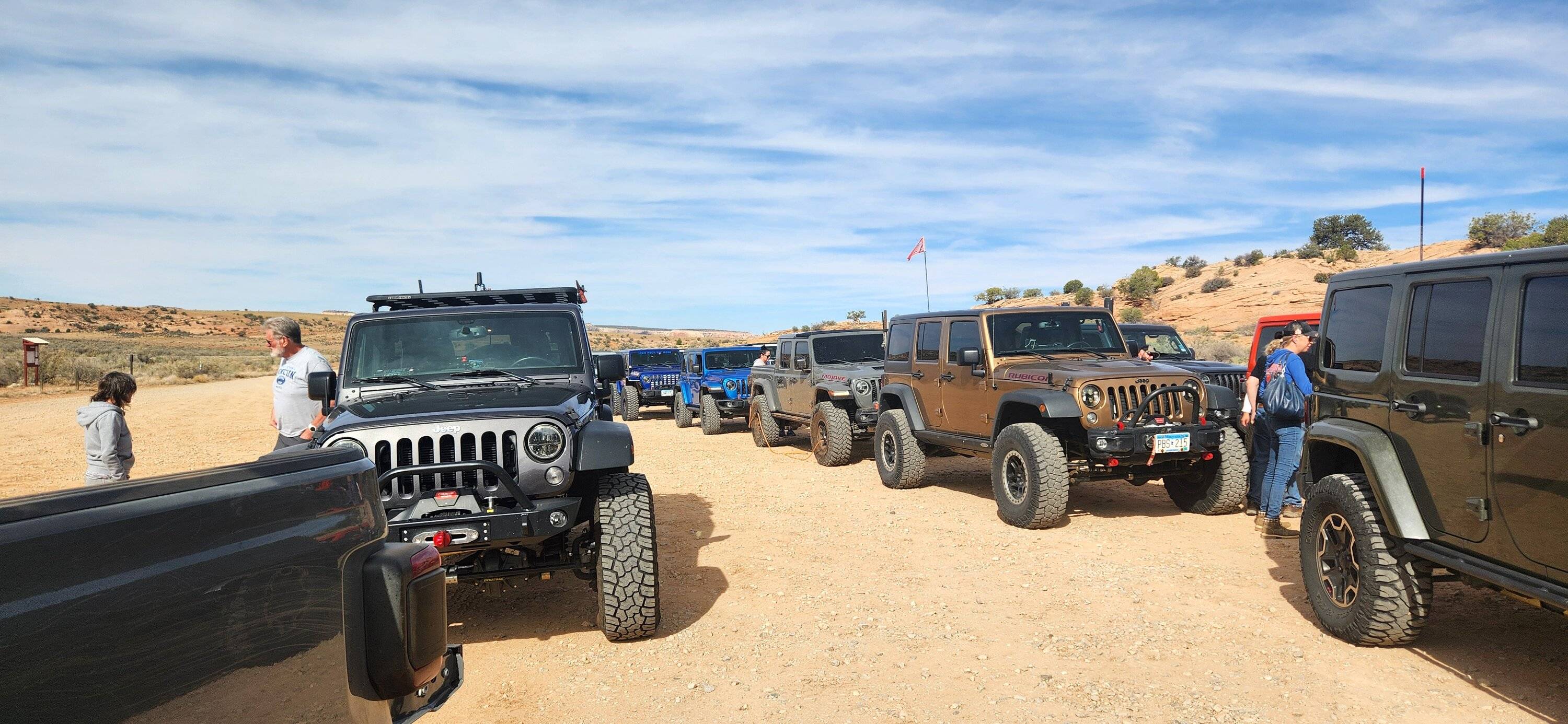 Jeep Gladiator Easter Jeep Safari 2025 Day #2 Jax Trax 20250413_095145
