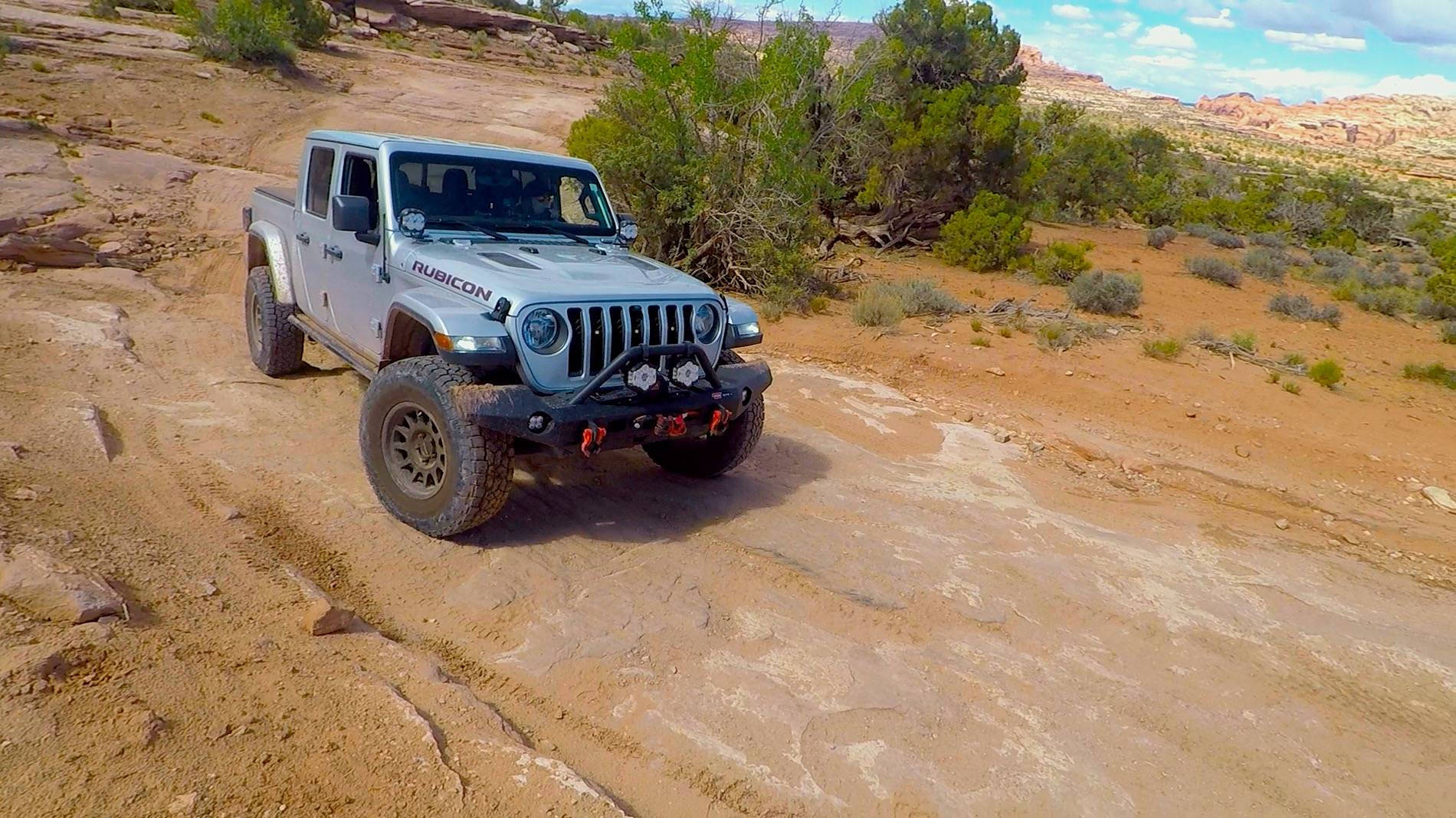 Jeep Gladiator Moab Bound -- with the wife in tow....... Bull Canyon0