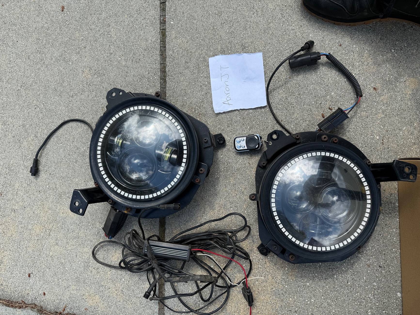 Jeep Gladiator Misc. Parts RPM Steering Kit, Oracle LED Headlights, Fog Lights, etc. IMG_8071