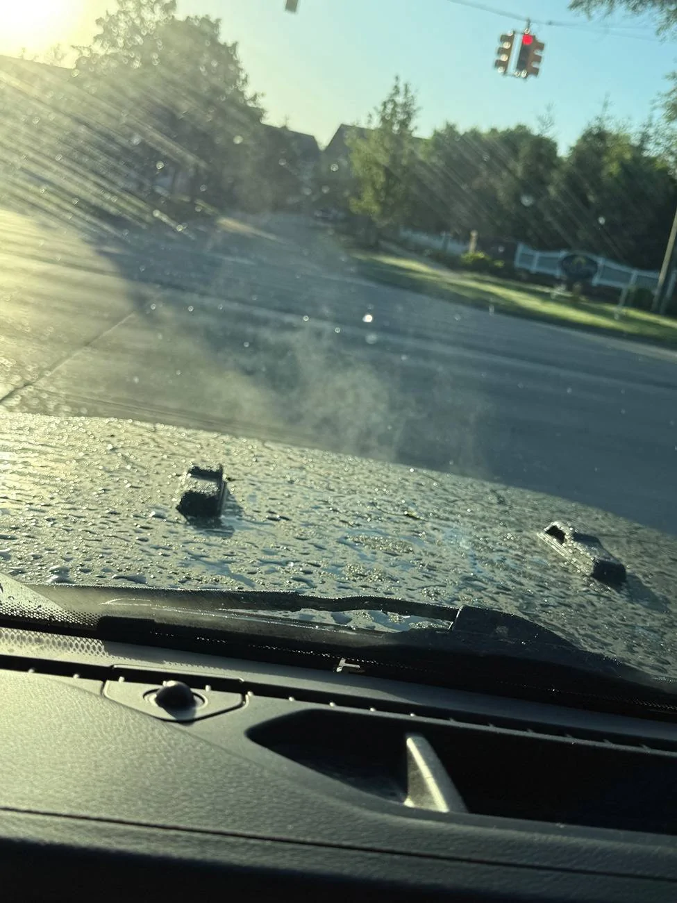 Jeep Gladiator Ever notice condensation burning off? IMG_4139