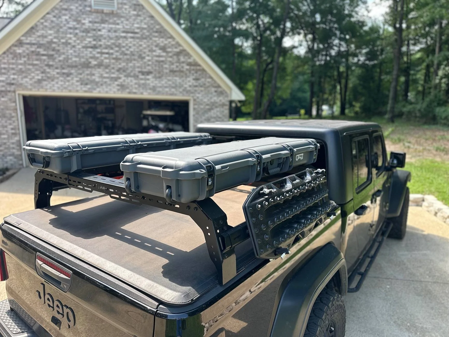Jeep Gladiator Full Overland Rack Setup IMG_7714