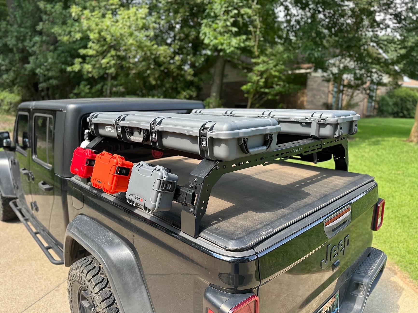 Jeep Gladiator Full Overland Rack Setup IMG_7713