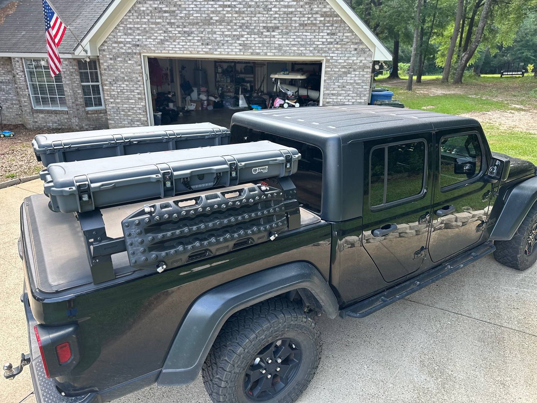 Jeep Gladiator Full Overland Rack Setup IMG_7717