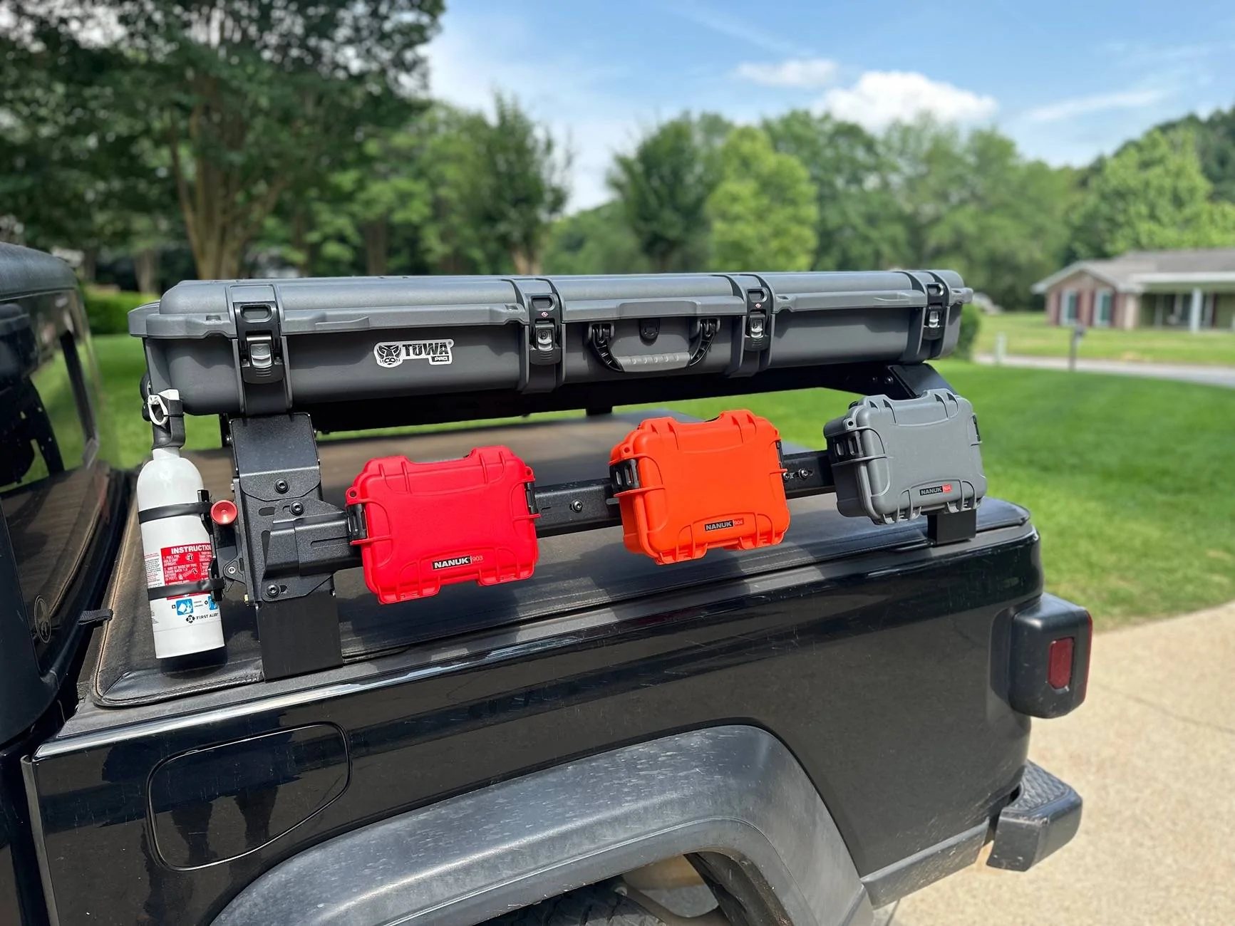 Jeep Gladiator Full Overland Rack Setup IMG_7712