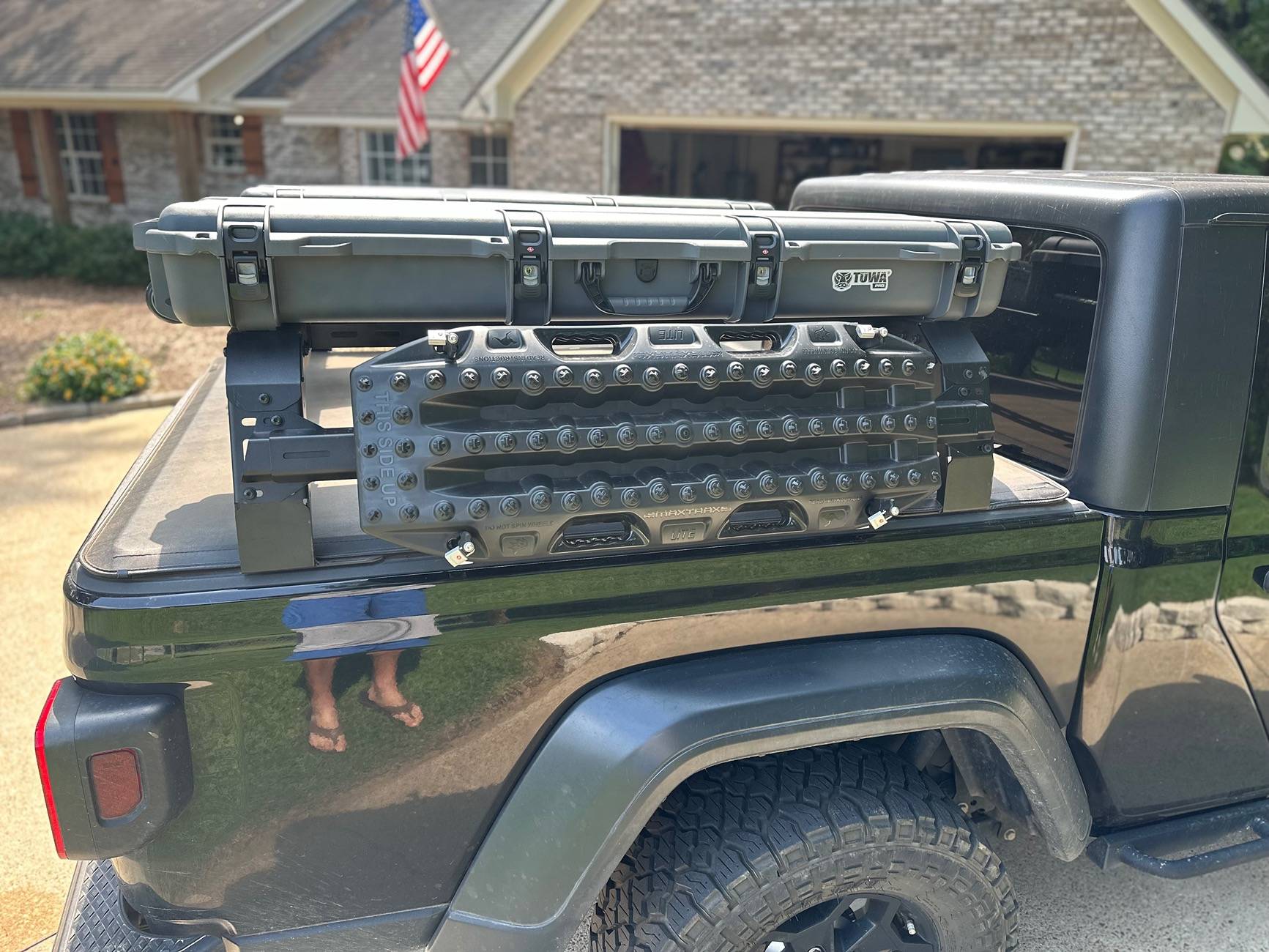 Jeep Gladiator Full Overland Rack Setup IMG_7715