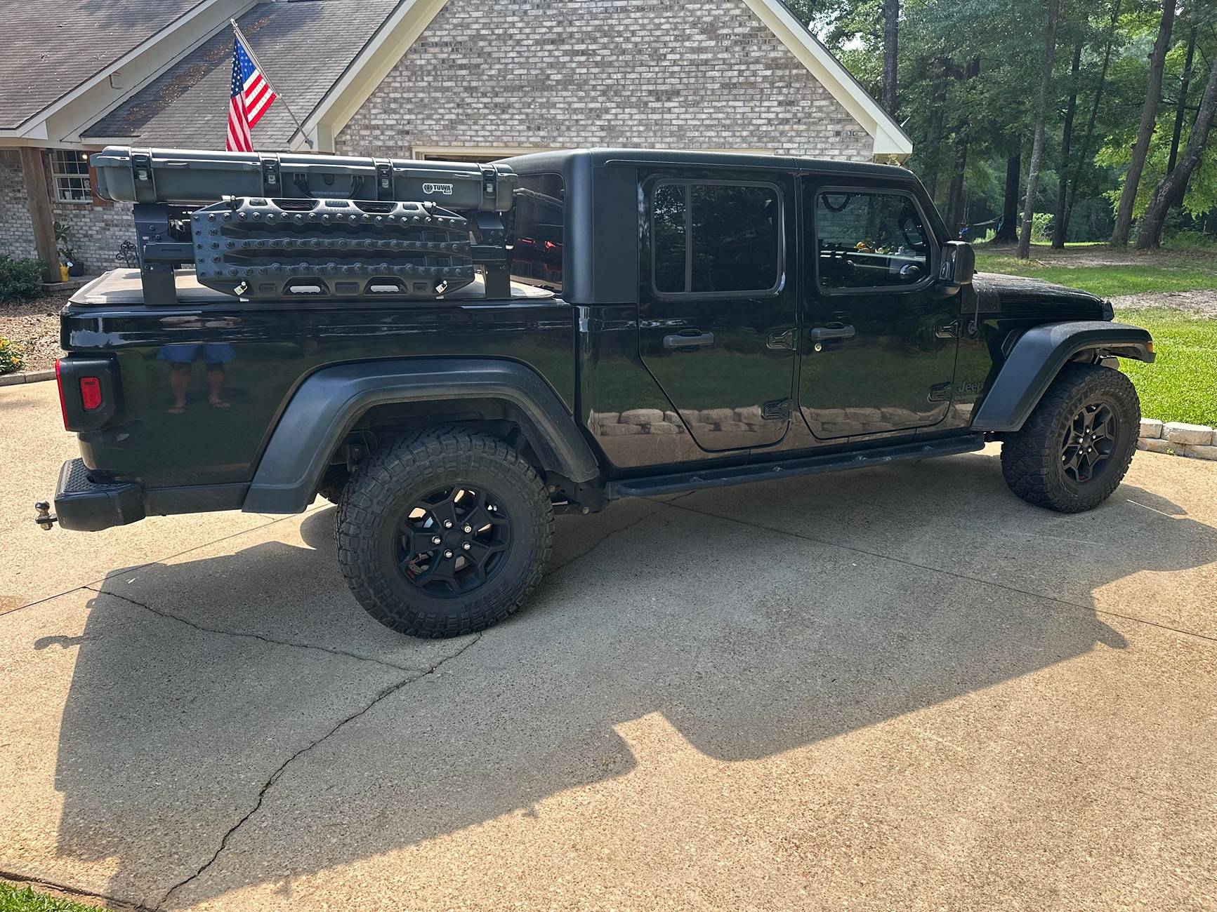 Jeep Gladiator Full Overland Rack Setup IMG_7716
