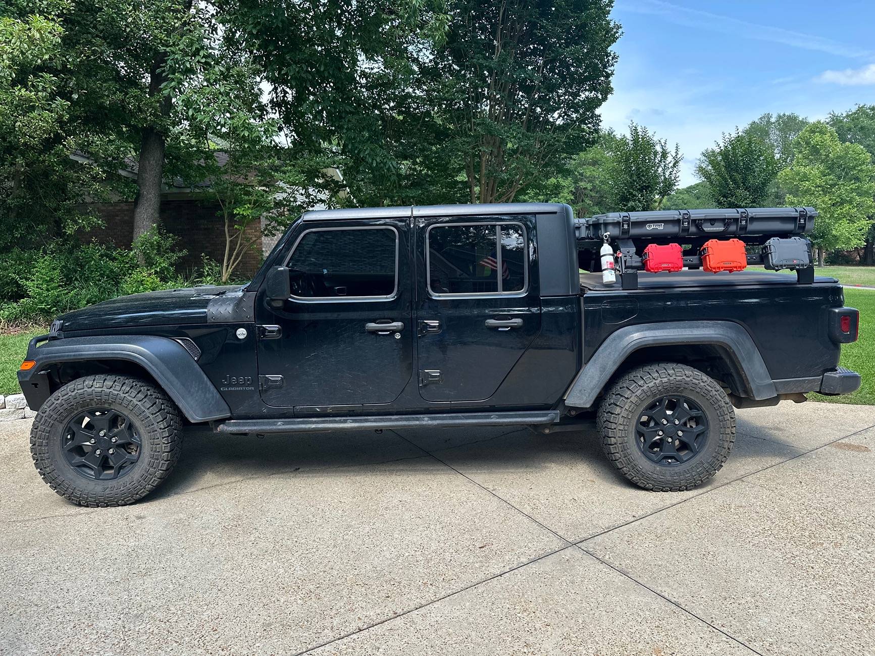Jeep Gladiator Full Overland Rack Setup IMG_7711
