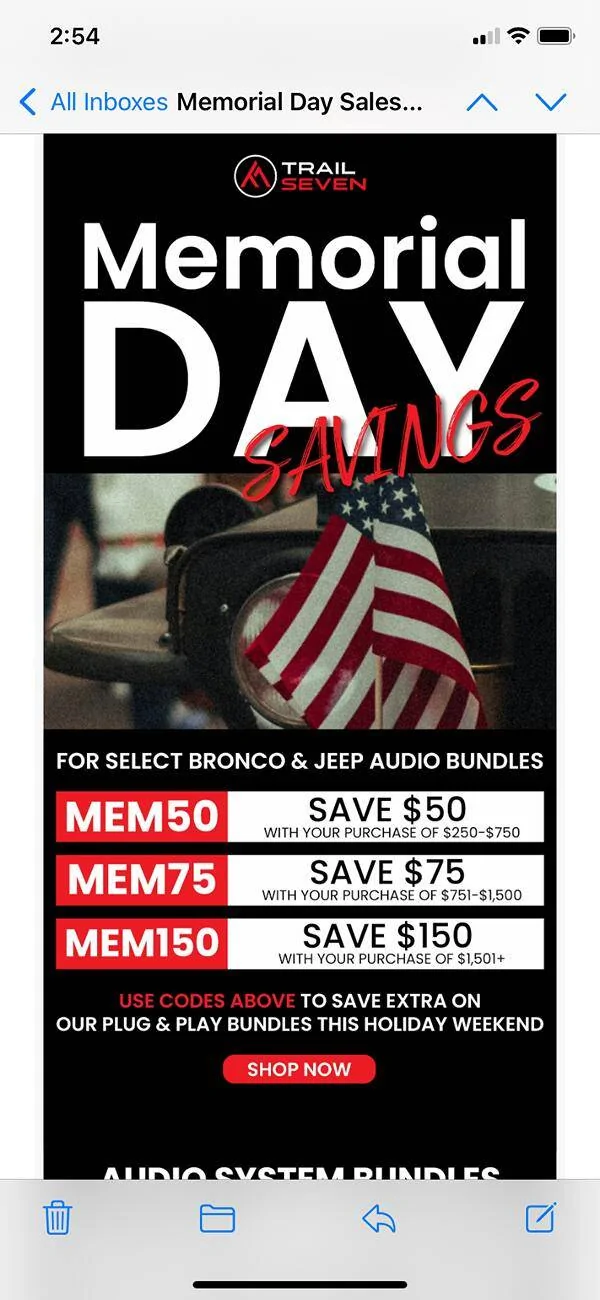 Jeep Gladiator Trail Seven - Memorial Day Coupons IMG_3780