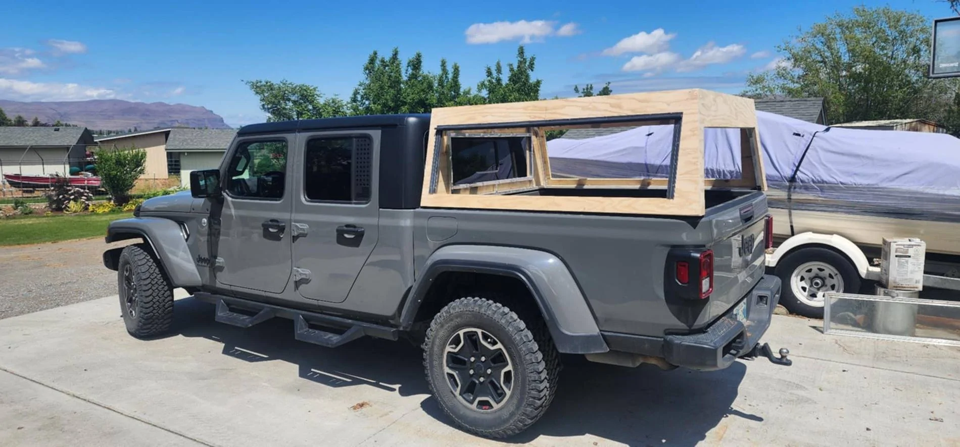 Jeep Gladiator DIY hardtop camper shell 08339074-2802-4184-9b2a-15b99c566e63