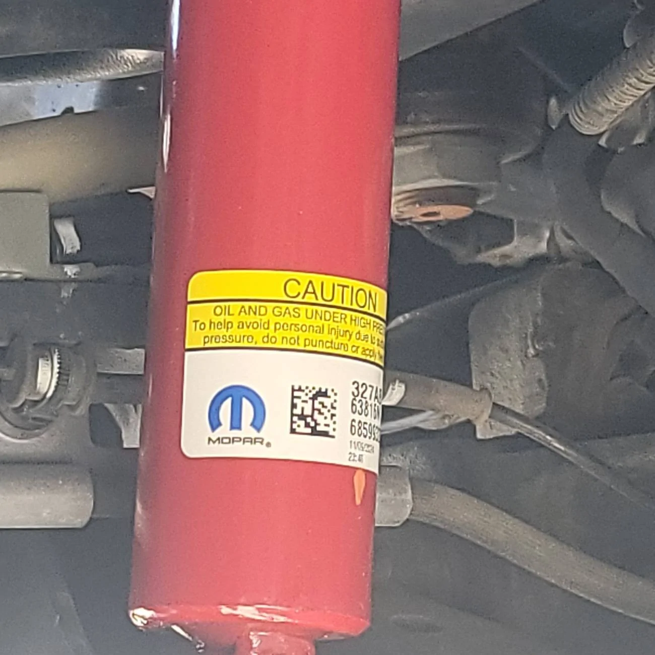 Jeep Gladiator 2022 JTR Factory Stock Fox Shocks Alternative 20250218_144741 JTR Mopar Shocks
