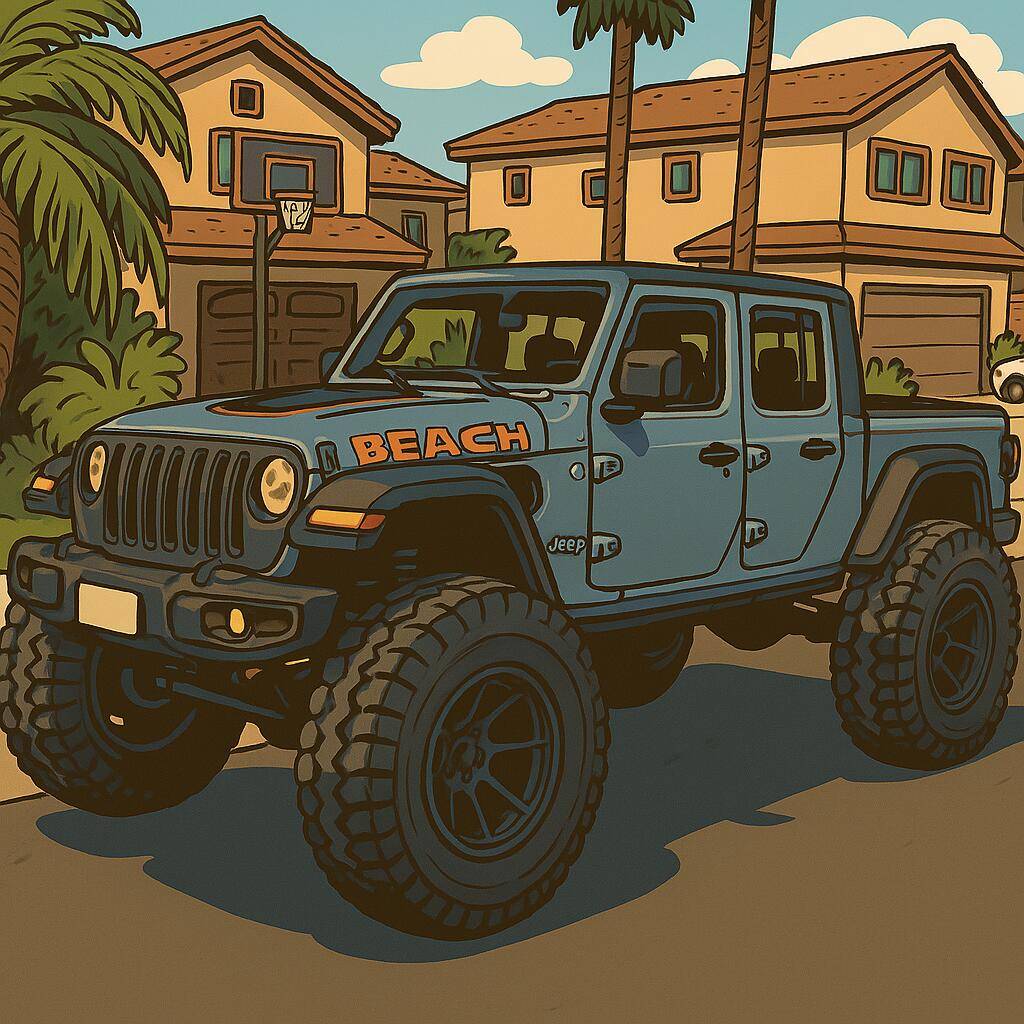 Jeep Gladiator Cartoonize your JT (PICS) IMG_2124