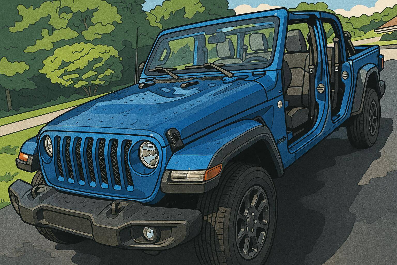 Jeep Gladiator Cartoonize your JT (PICS) 1747838736488-82