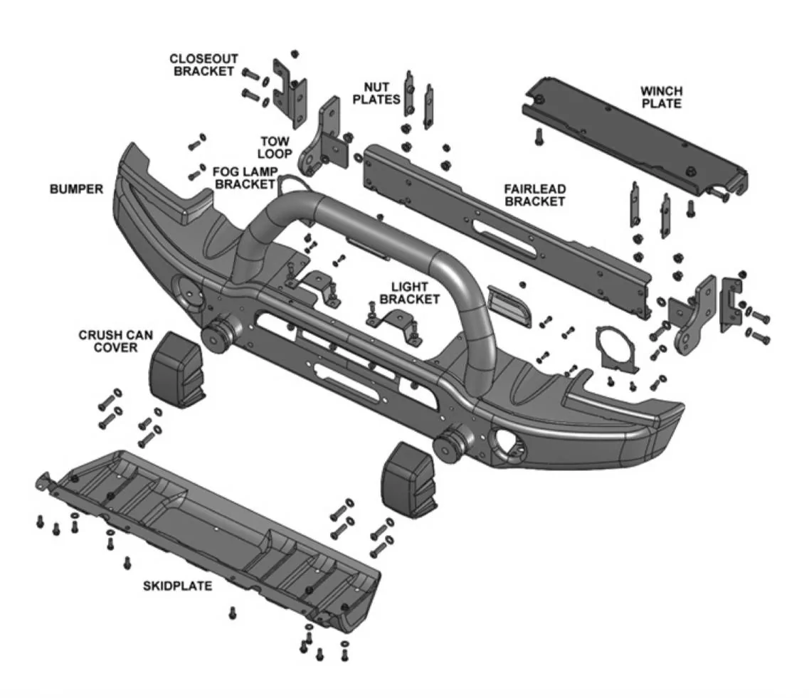 Jeep Gladiator AEV Front Bumper Released For JT Gladiator! IMG_4251