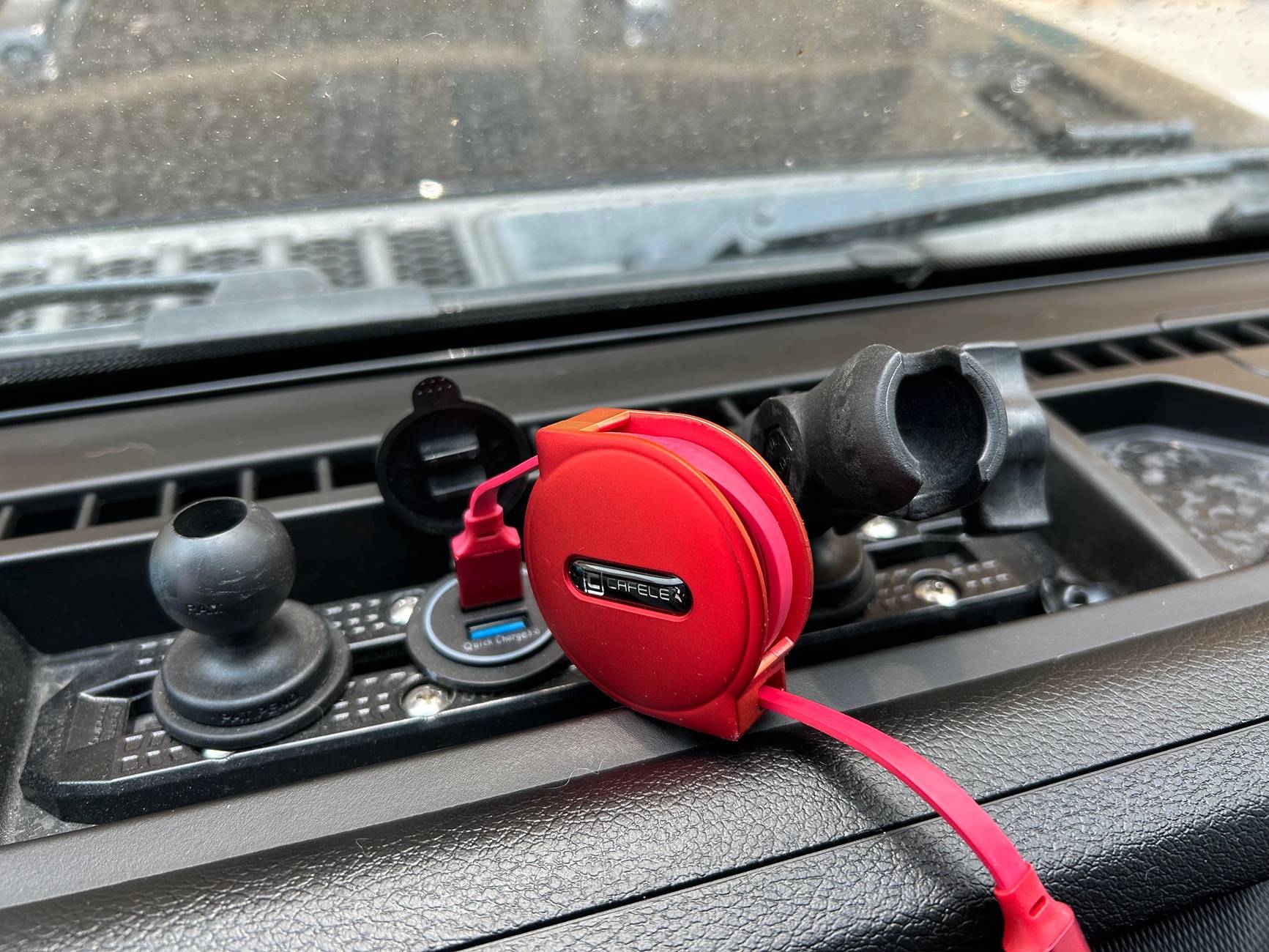 Jeep Gladiator Dash cam with Go Pro mount IMG_1160