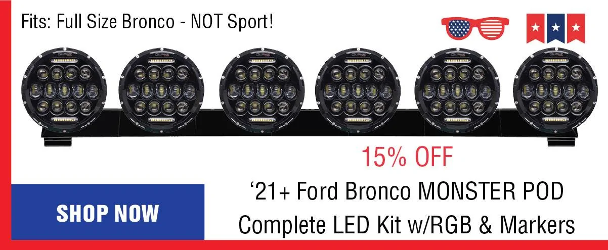 Jeep Gladiator Quake LED's 15% OFF Memorial Day Sale is LIVE NOW! 25_Memorial_Products_-229