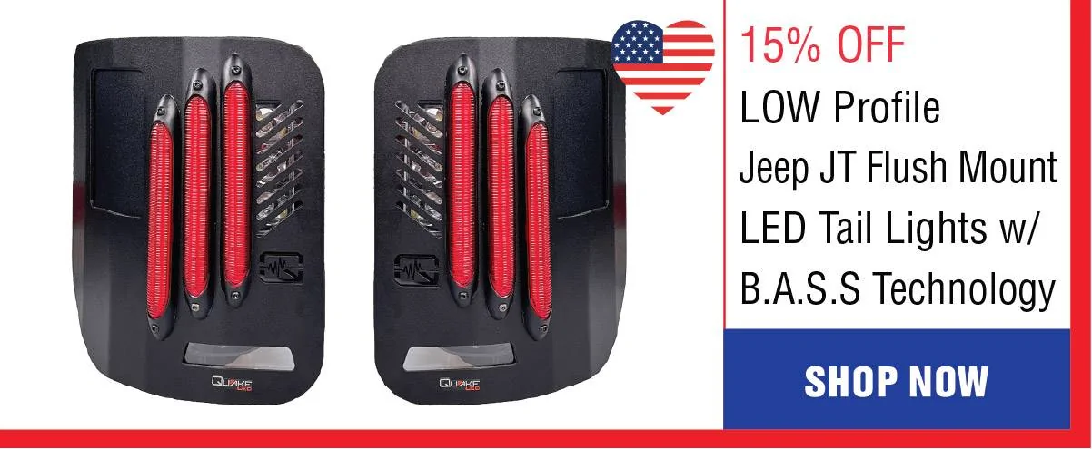 Jeep Gladiator Quake LED's 15% OFF Memorial Day Sale is LIVE NOW! 25_Memorial_Products_-190