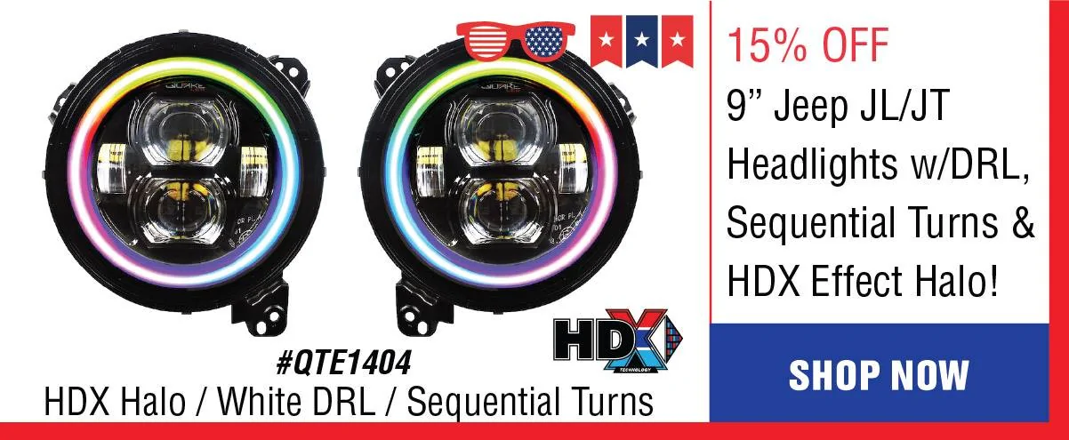 Jeep Gladiator Quake LED's 15% OFF Memorial Day Sale is LIVE NOW! 25_Memorial_Products_-194