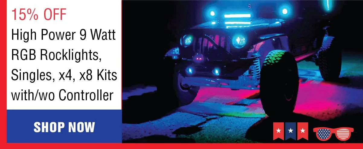 Jeep Gladiator Quake LED's 15% OFF Memorial Day Sale is LIVE NOW! 25_Memorial_Products_-140