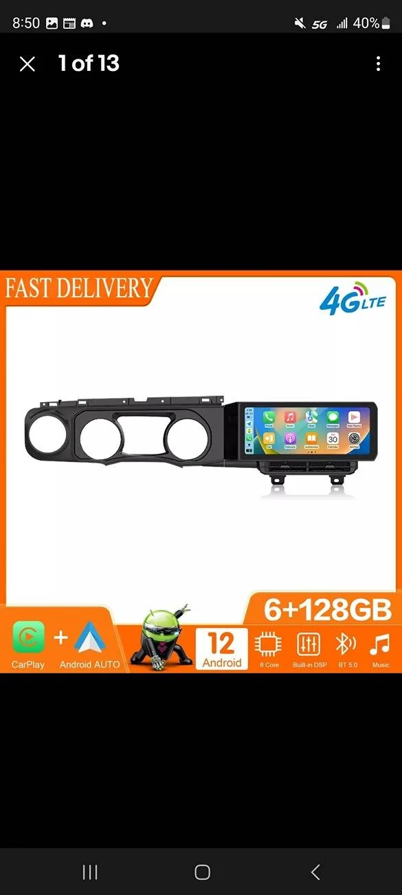 Jeep Gladiator 12" Radio Replica ? Screenshot_20250523_085052_eBay