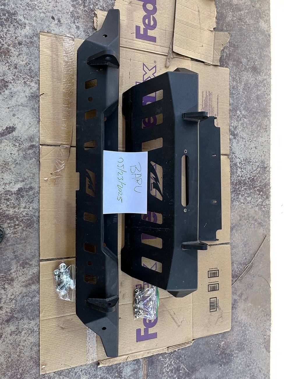 Jeep Gladiator Motobilt Crusher Series front bumper IMG_3422