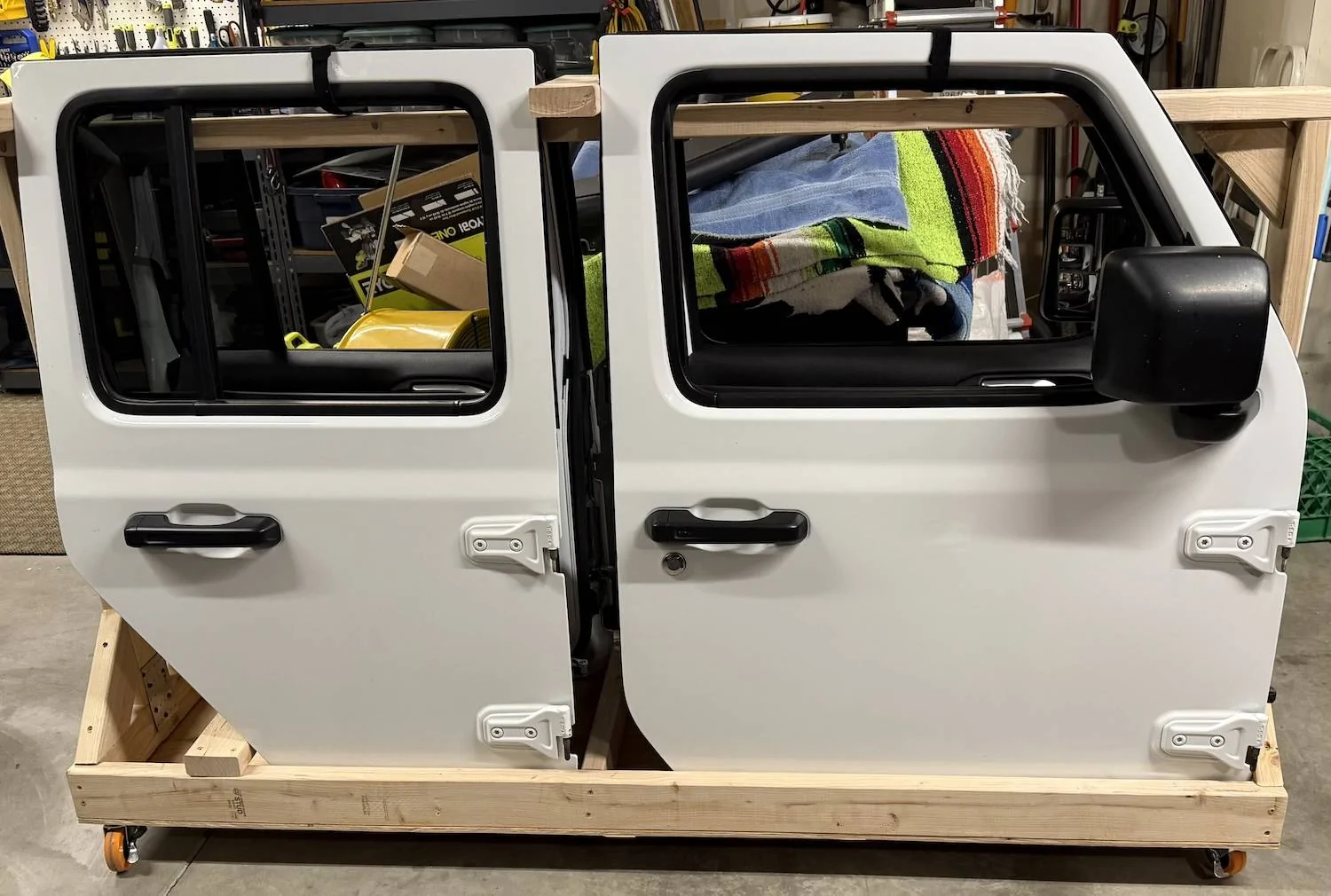 Jeep Gladiator DIY Door Cart idea. IMG_1071