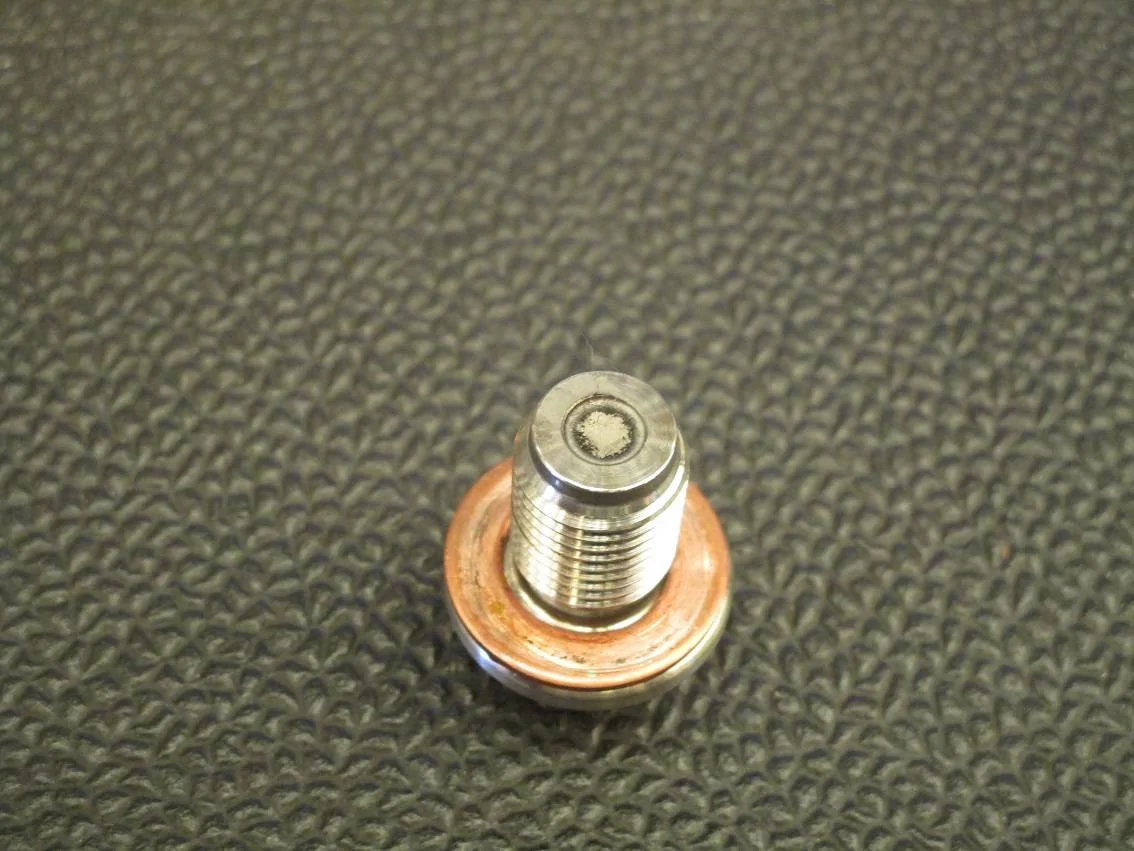Jeep Gladiator The 3.6 Tick Bites Trail Recon at 31,000 Miles oil drain plug