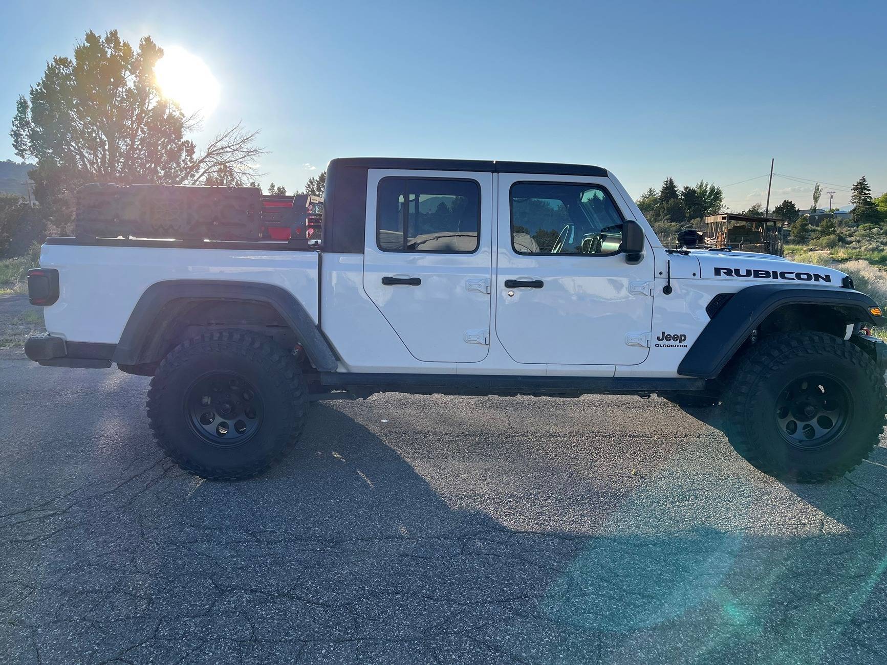 Jeep Gladiator Tires and Lifts Lifted P Side