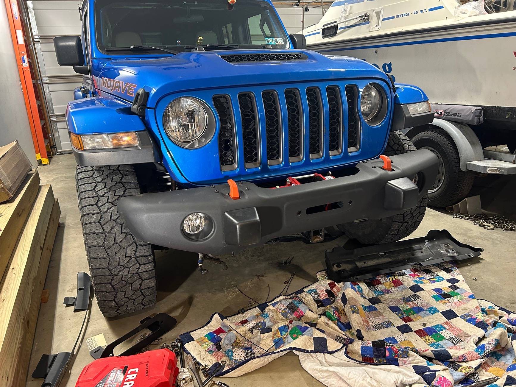 Jeep Gladiator Winch...Fairlead...Mount Plate question IMG_3543
