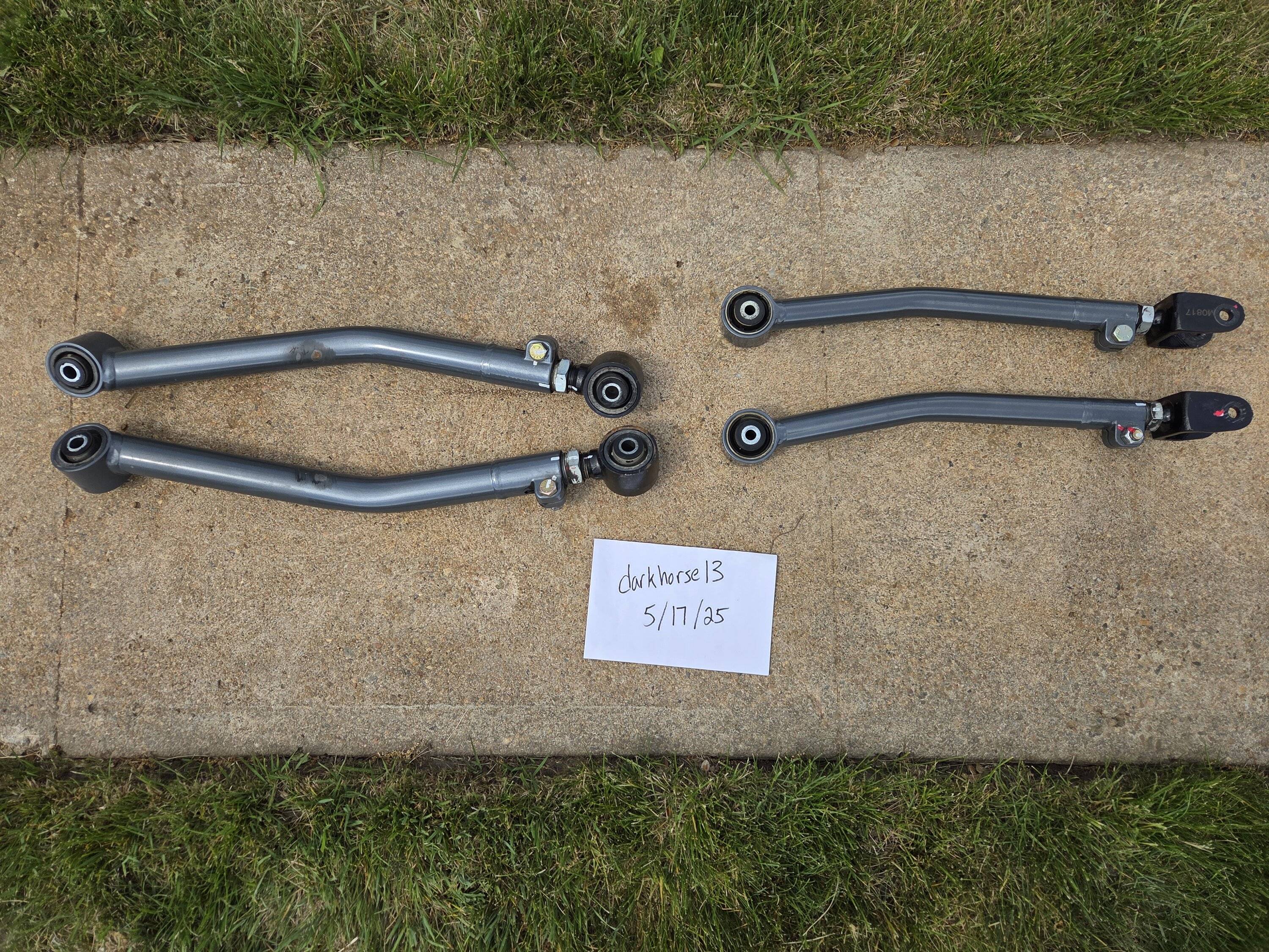 Jeep Gladiator Synergy Manufacturing Front Adjustable Control Arms -  Upper & Lower 20250523_145942