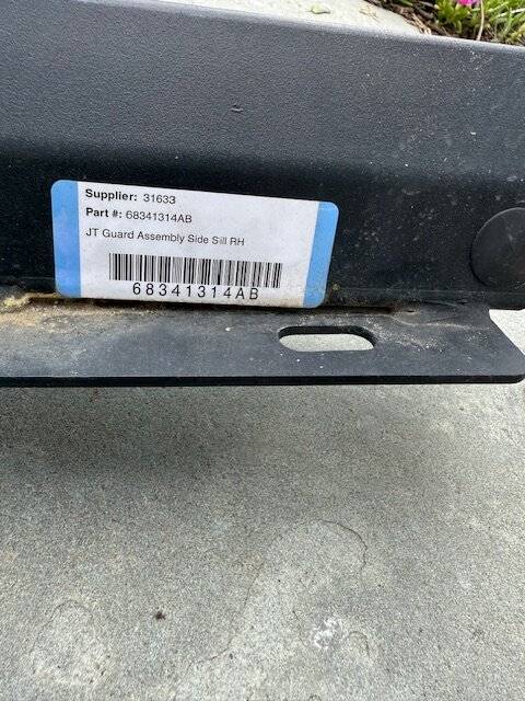 Jeep Gladiator Rock Rails for 2020-2024 Jeep Gladiator IMG_8427