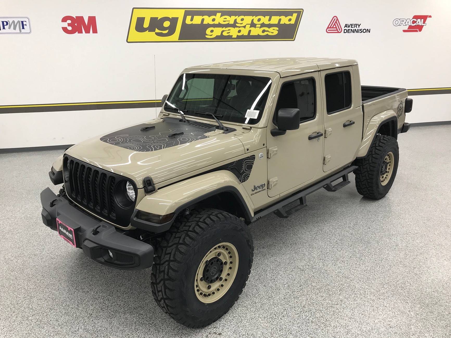 Jeep Gladiator Topography Decals IMG_1110