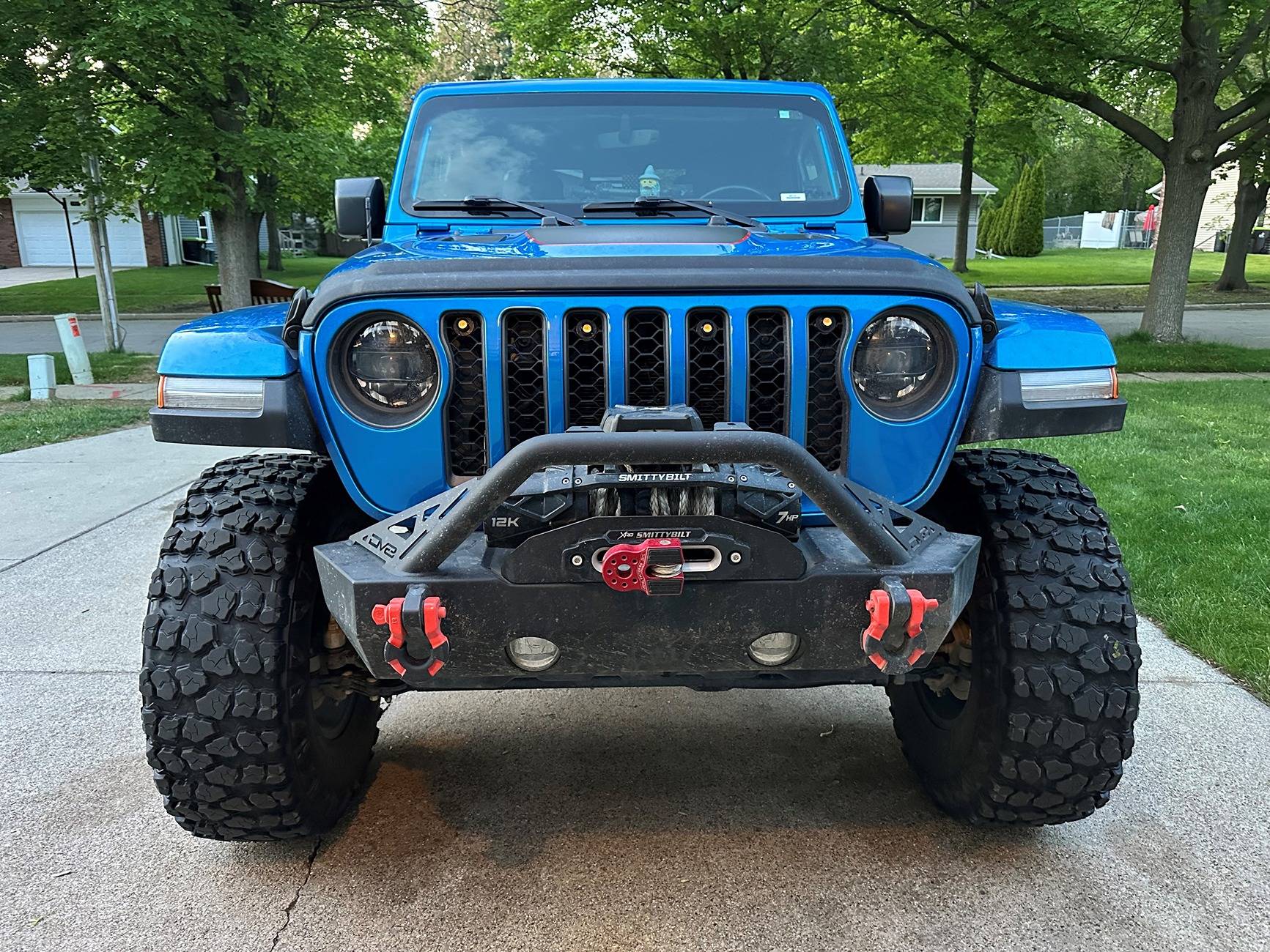 Jeep Gladiator Fixed the Passenger side lean after Clayton 3.5 Overland Plus Lift - Added 1 inch Spacer truck6
