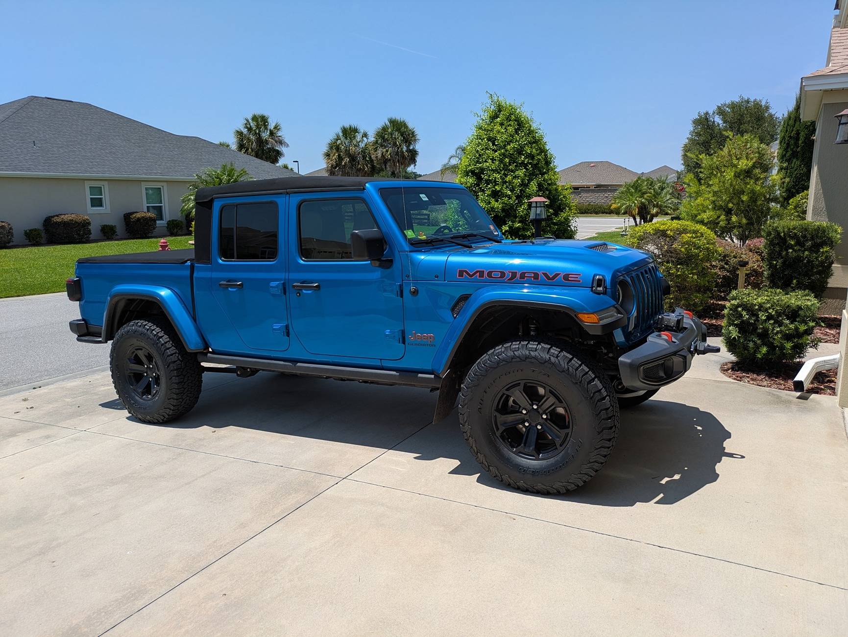 Jeep Gladiator Tires and Lifts Mojave BFG 37