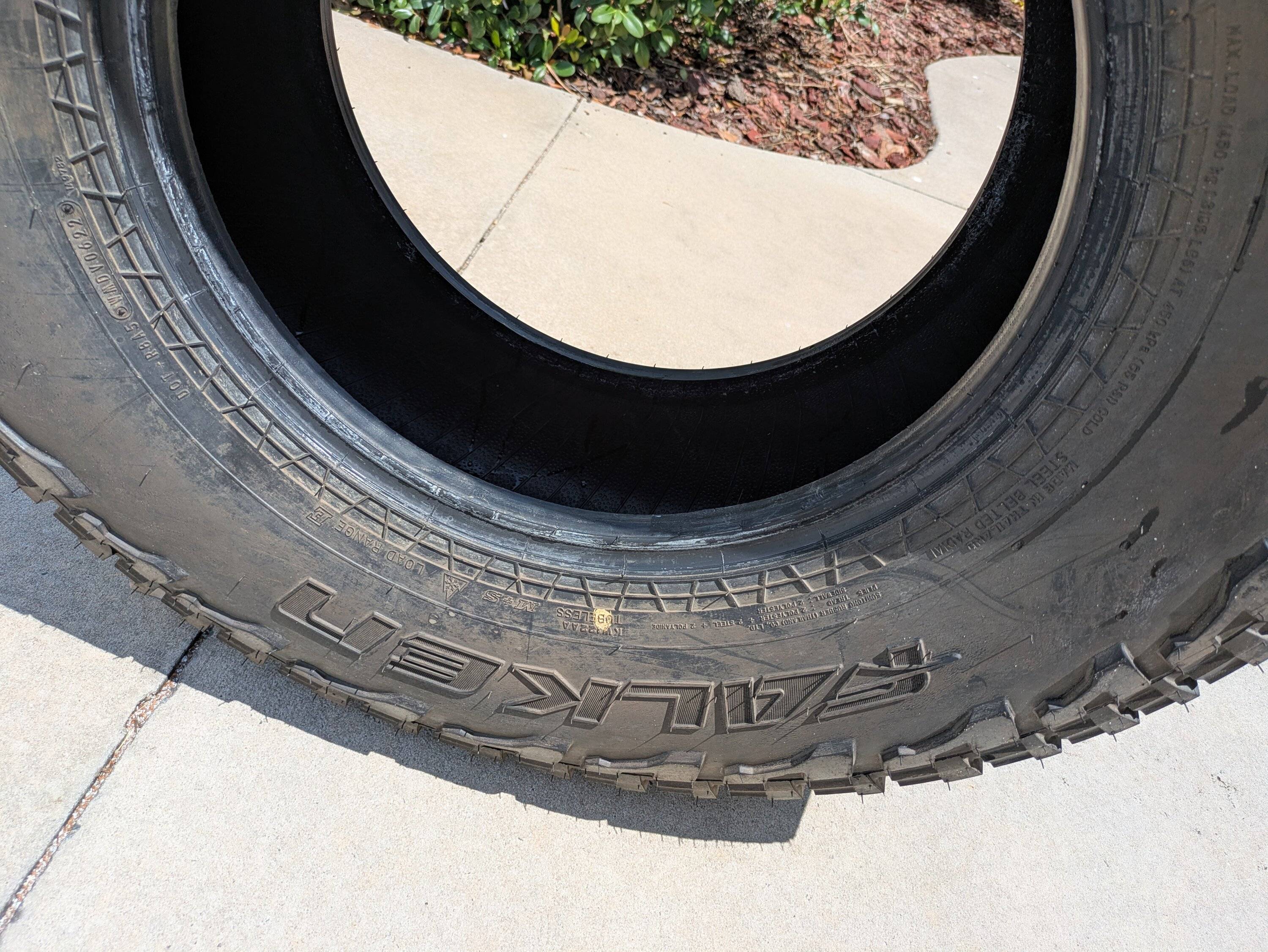 Jeep Gladiator One Brand New Falken Wildpeak AT3 35x12.5R17 $200 PXL_20250527_160258149