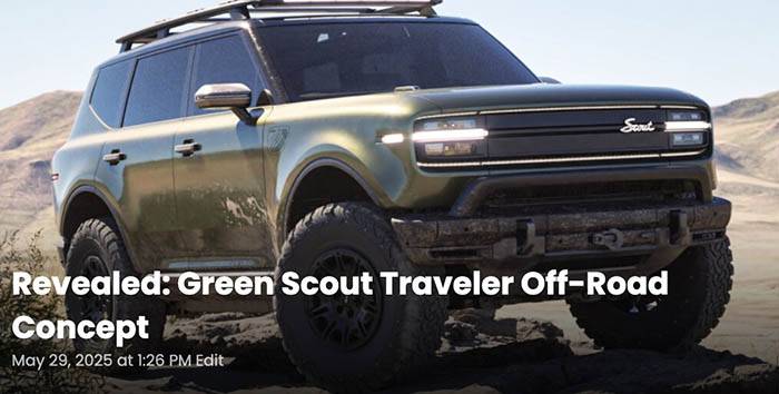 Jeep Gladiator Official: Scout EV Pickup & SUV debut w/ Gas Range Extender, 4x4, BOF, Lockers, Sway Bar Disconnect -- All Specs, Wallpapers, Videos cout-traveler-off-road-concept-jpg-jpg-jpg-jpg-
