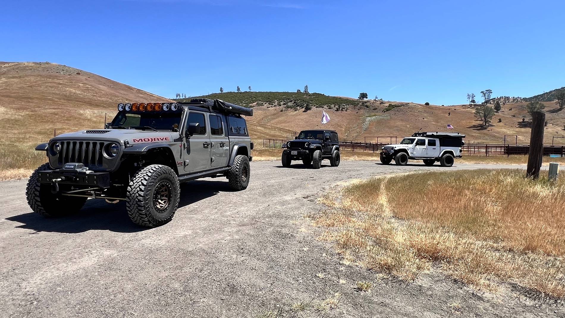 Jeep Gladiator Jeeps Parking Next To Jeeps IMG_2670
