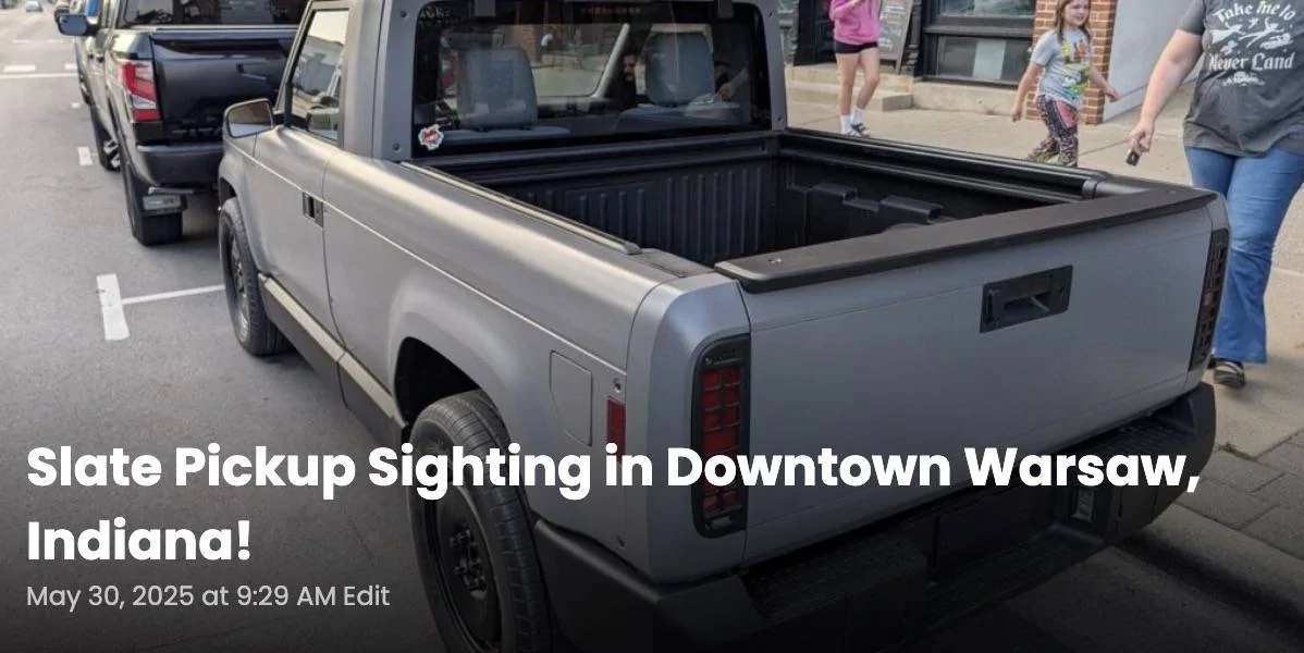 Jeep Gladiator SLATE Truck revealed as modular Pickup & SUV. Priced under $20K after incentive slate-pickup-sighting-jpg