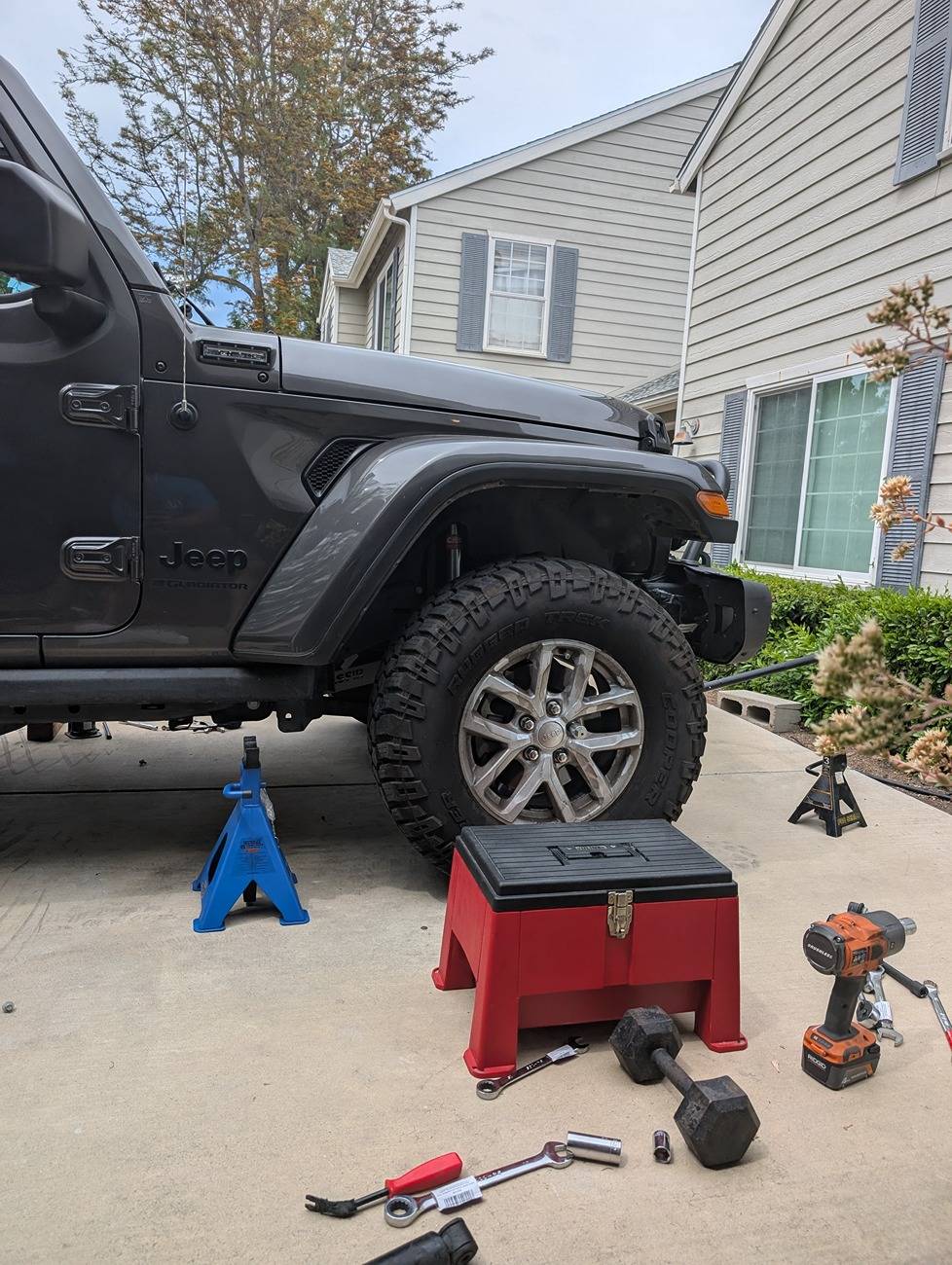 Jeep Gladiator Ordered everything for my "fraken-lift"! PXL_20250531_214207153