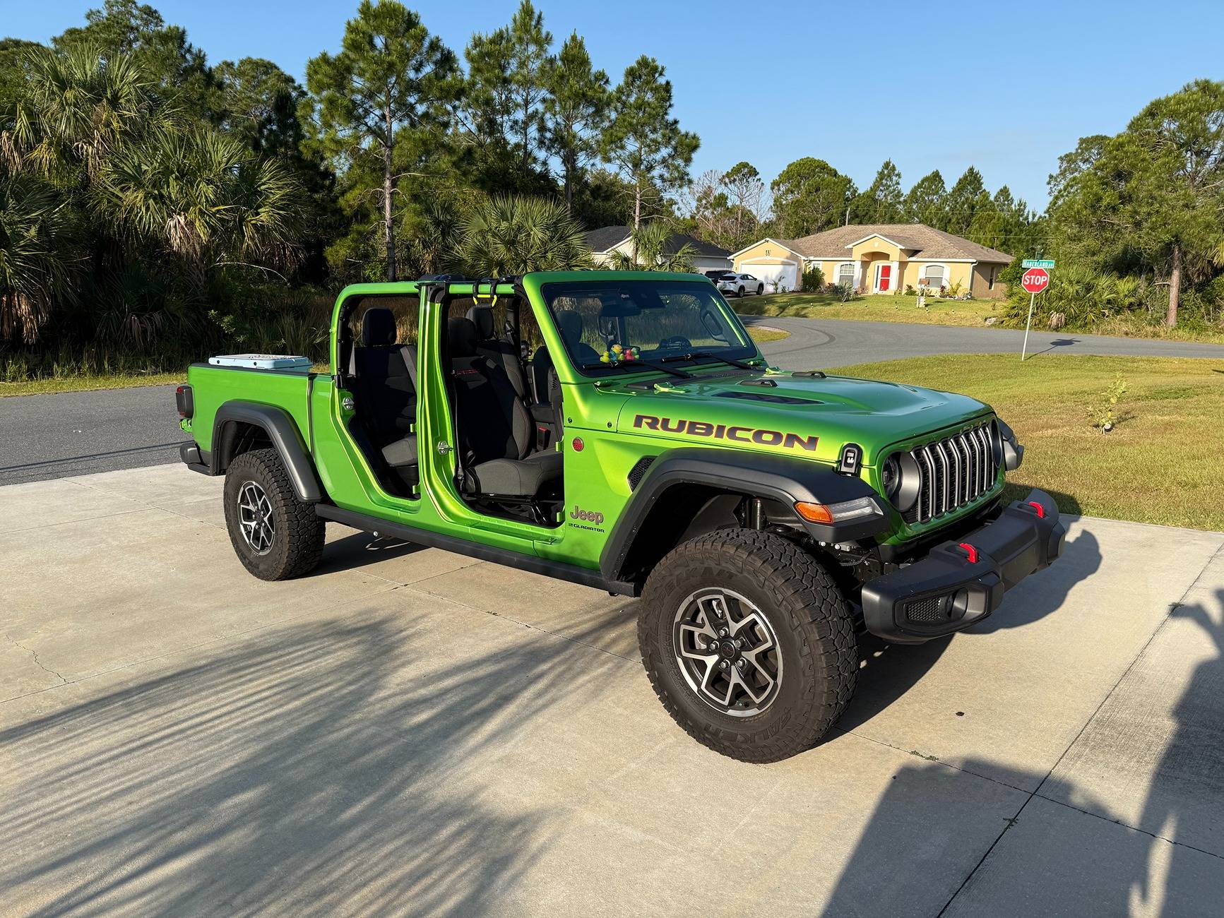 Jeep Gladiator Mojito Green Gladiators 2025 On Dealer Lots IMG_0375