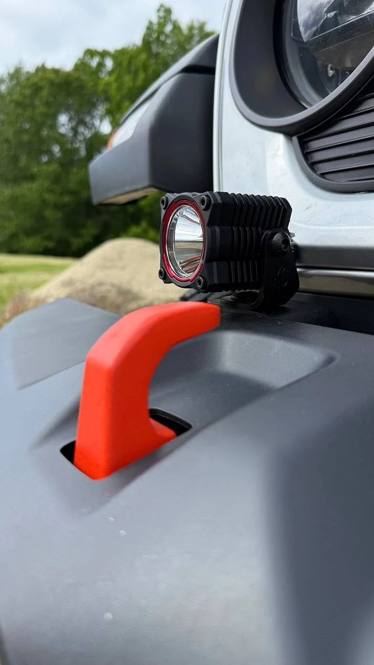 Jeep Gladiator KC Flex Era Lights Mounted IMG_6568